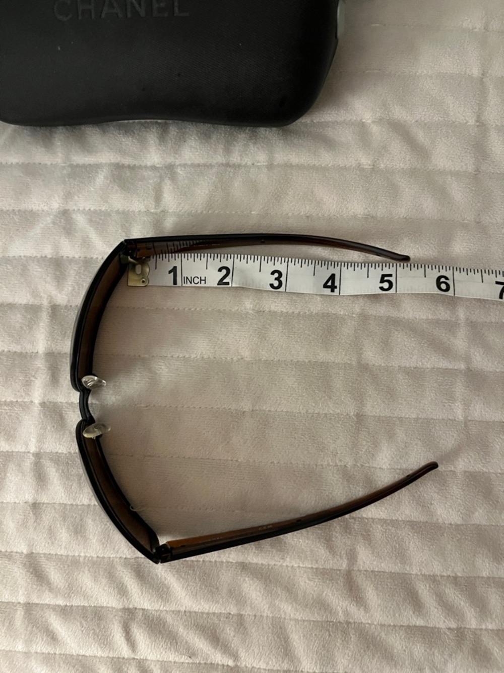 🚩FINAL markdown! CHANEL Black Frame with Brown Gradient Lenses Sunglasses - Picture 8 of 15